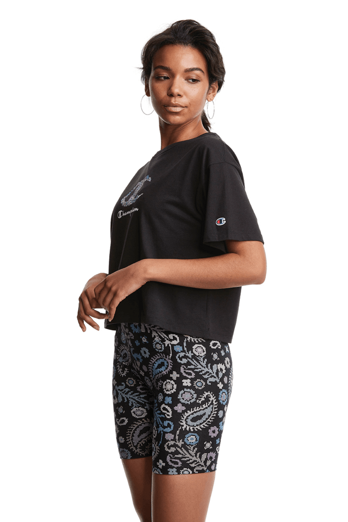 Polo para Mujer CHAMPION W5950G586972 THE CROPPED TEE  GRAPHIC 001
