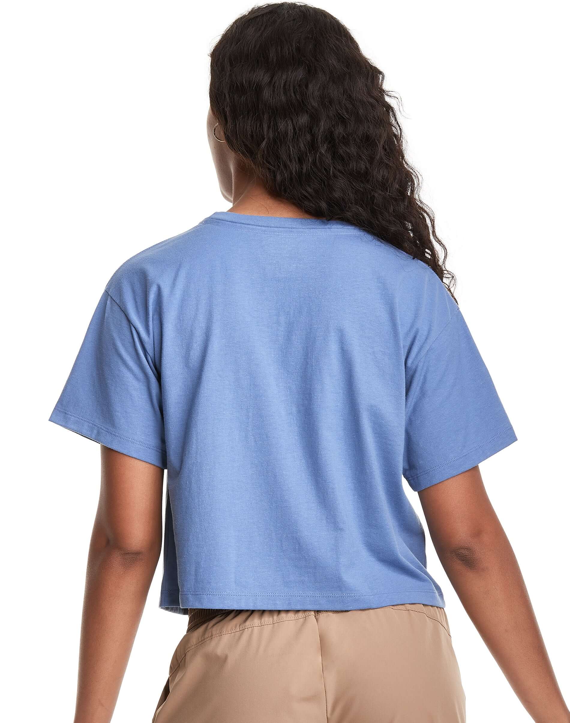 Polo para Mujer CHAMPION W5950G586972 THE CROPPED TEE  GRAPHIC 2X3