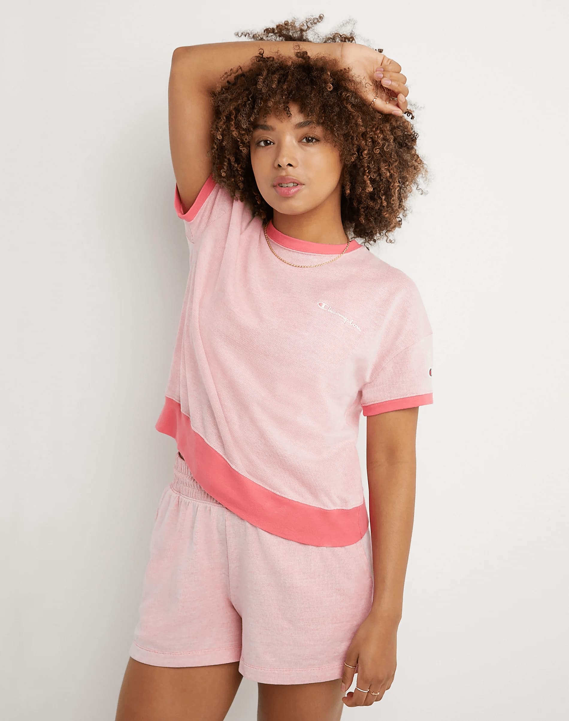 Polo para Mujer CHAMPION W7297586158 MIDDLEWEIGHT RIB CREW 49K