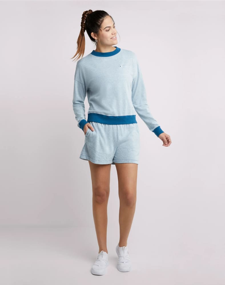 Polera para Mujer CHAMPION W7298586158 MIDDLEWEIGHT LONG SLEEVE RIB CREW AVIJ