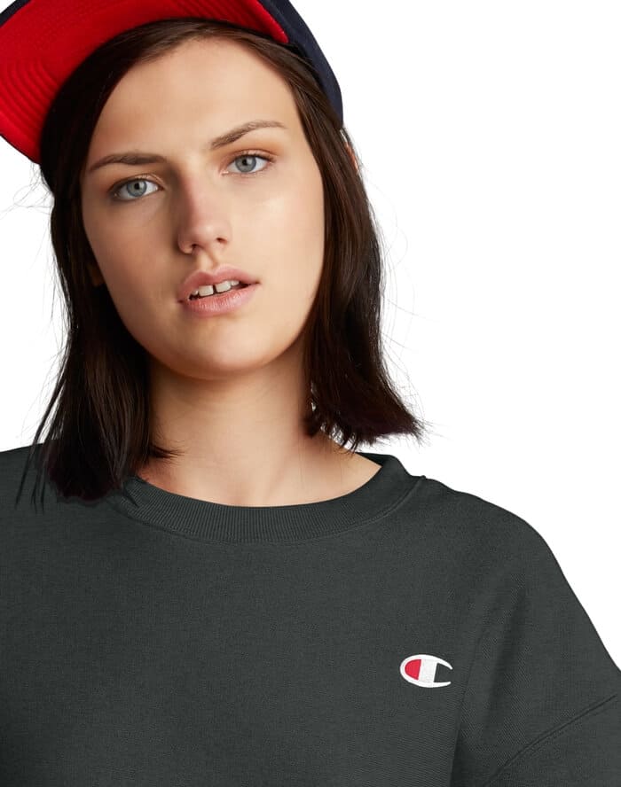 Polera para Mujer CHAMPION WL827549302 CROPPED REVERSE WEAVE CREW 003