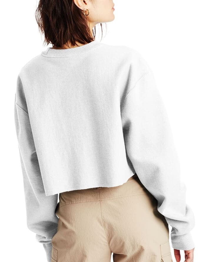 Polera para Mujer CHAMPION WL827549302 CROPPED REVERSE WEAVE CREW 2UC