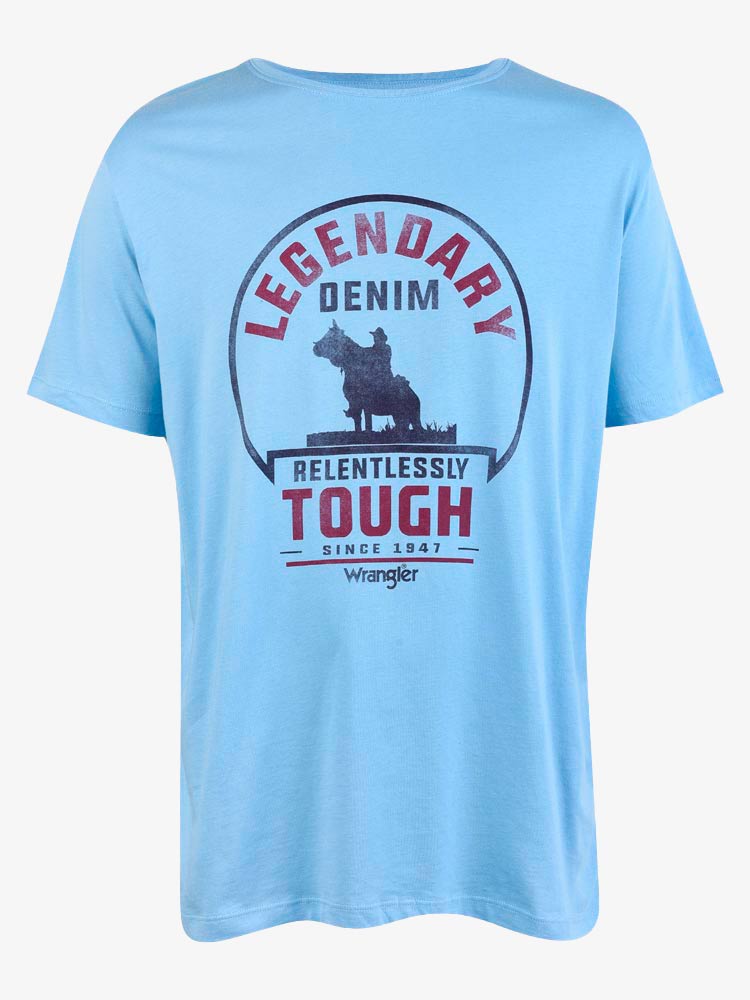Polo para Hombre WRANGLER LEGENDARY WR-0005 Sky Blue