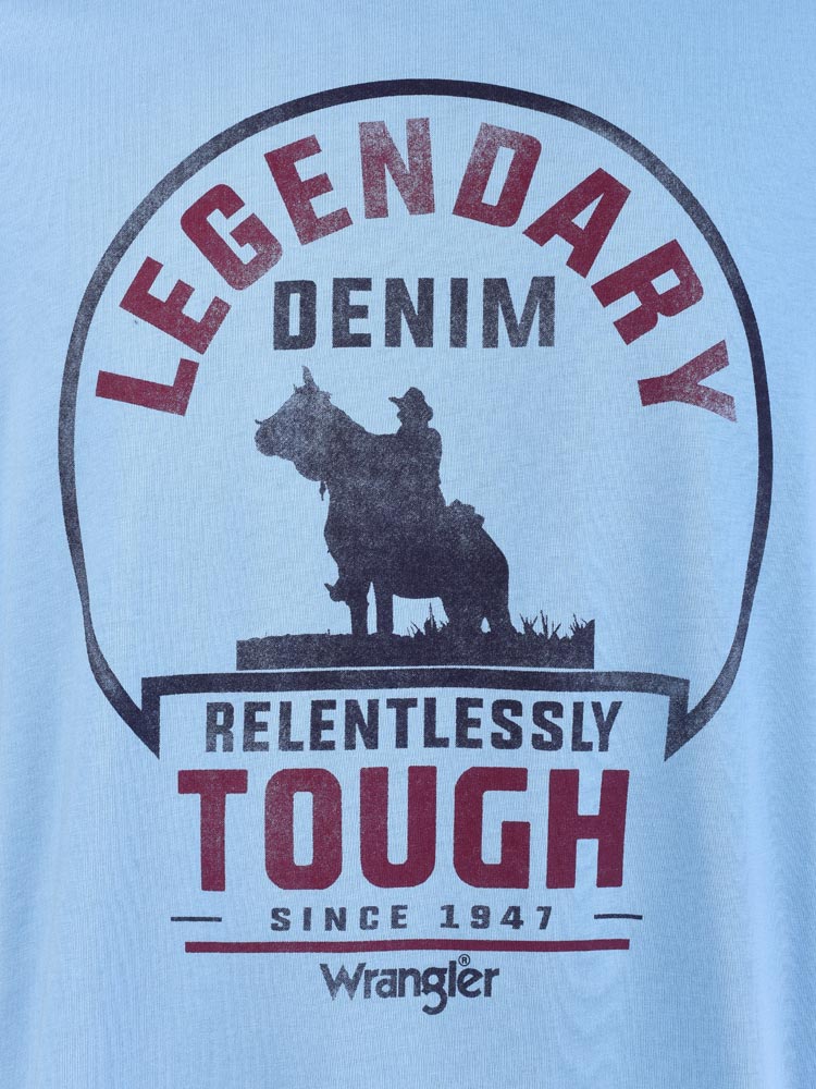 Polo para Hombre WRANGLER LEGENDARY WR-0005 Sky Blue