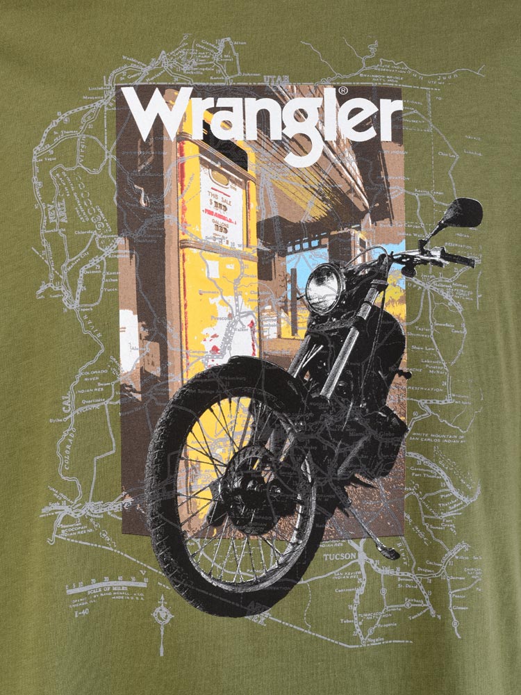 Polo para Hombre WRANGLER MOTO WR WR-0006 GPHH