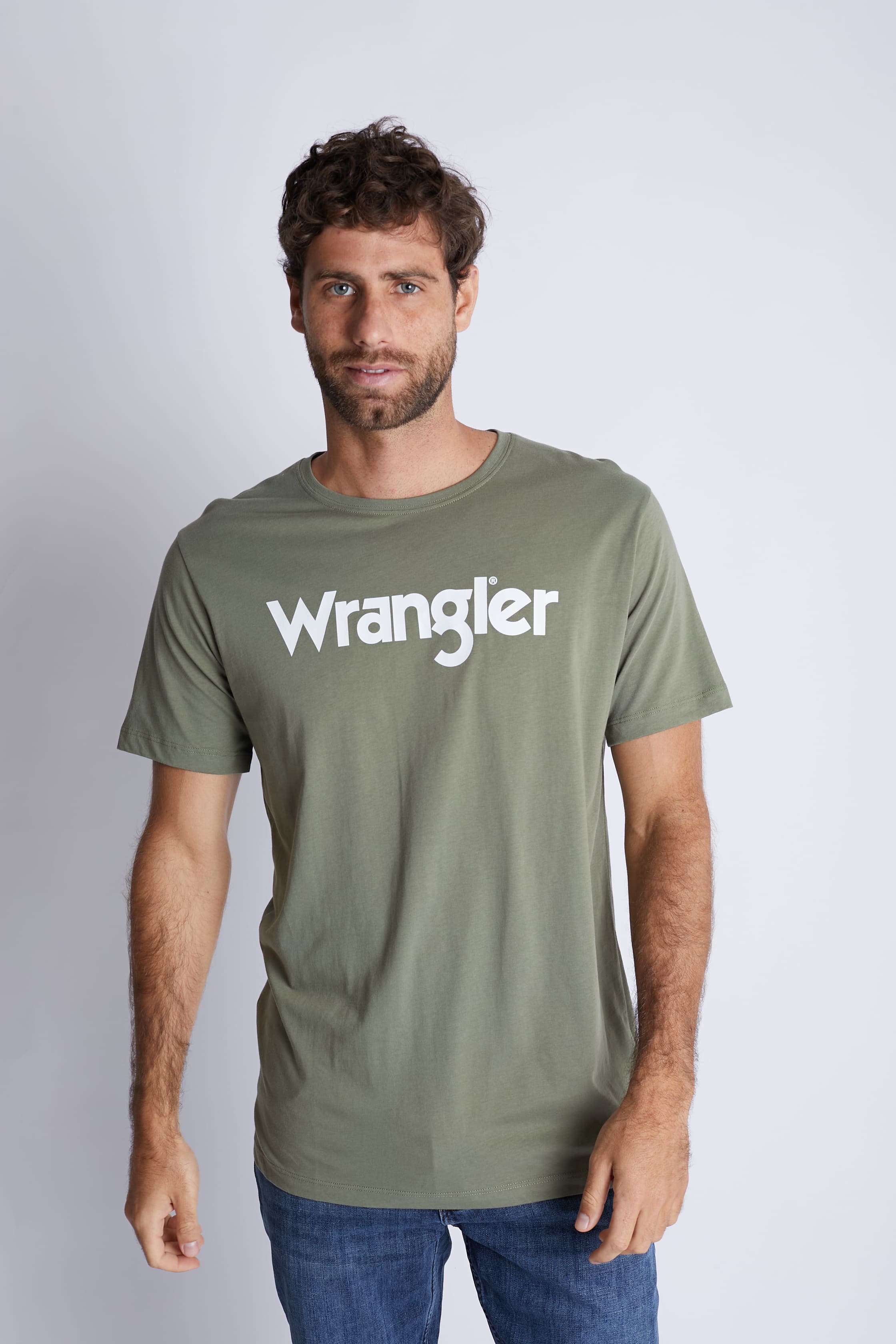 Polo para Hombre WRANGLER LOGO TEE Green