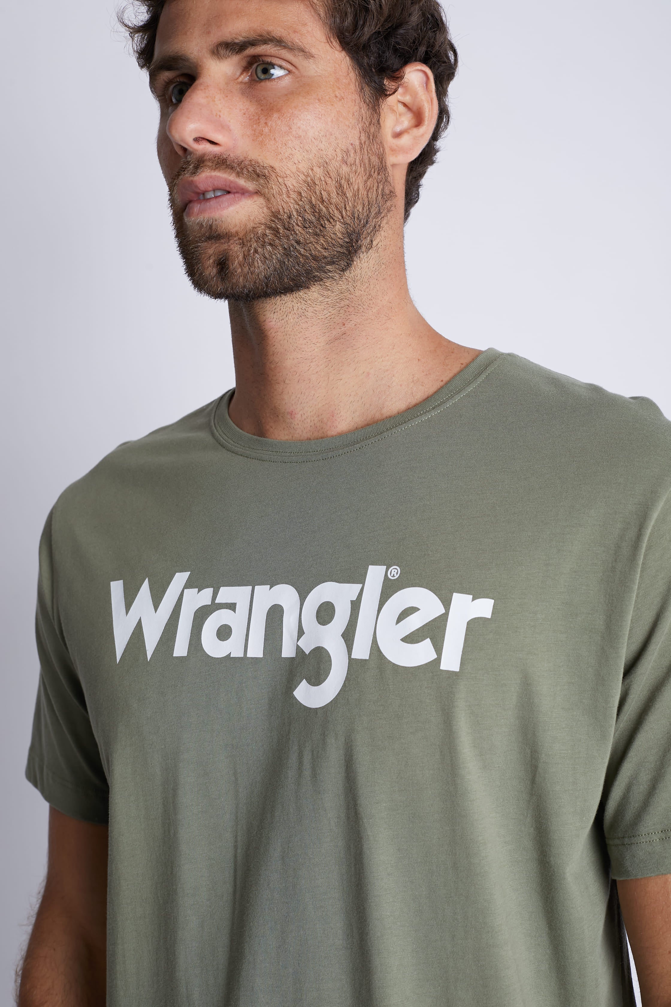 Polo para Hombre WRANGLER LOGO TEE Green