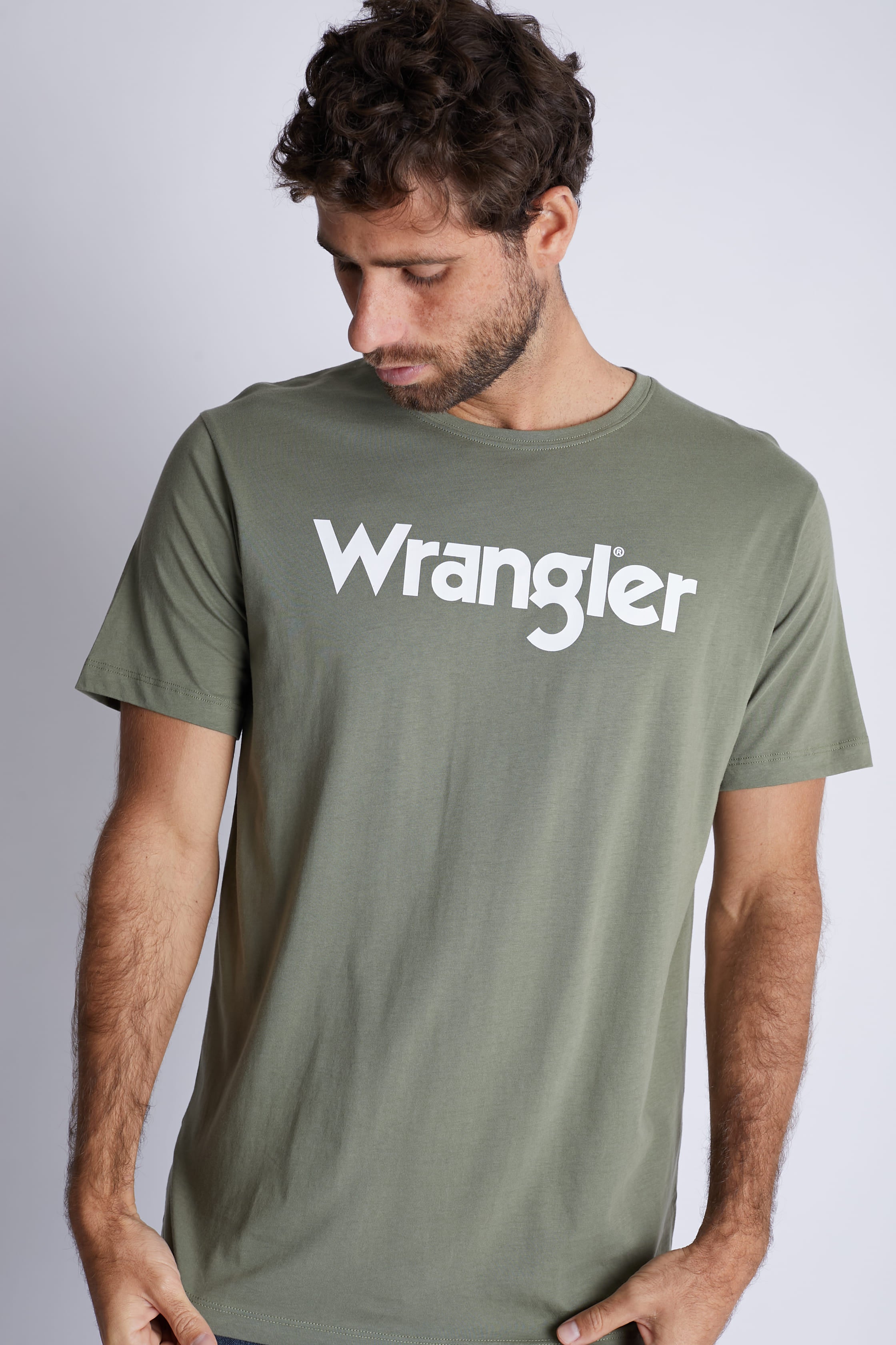 Polo para Hombre WRANGLER LOGO TEE Green