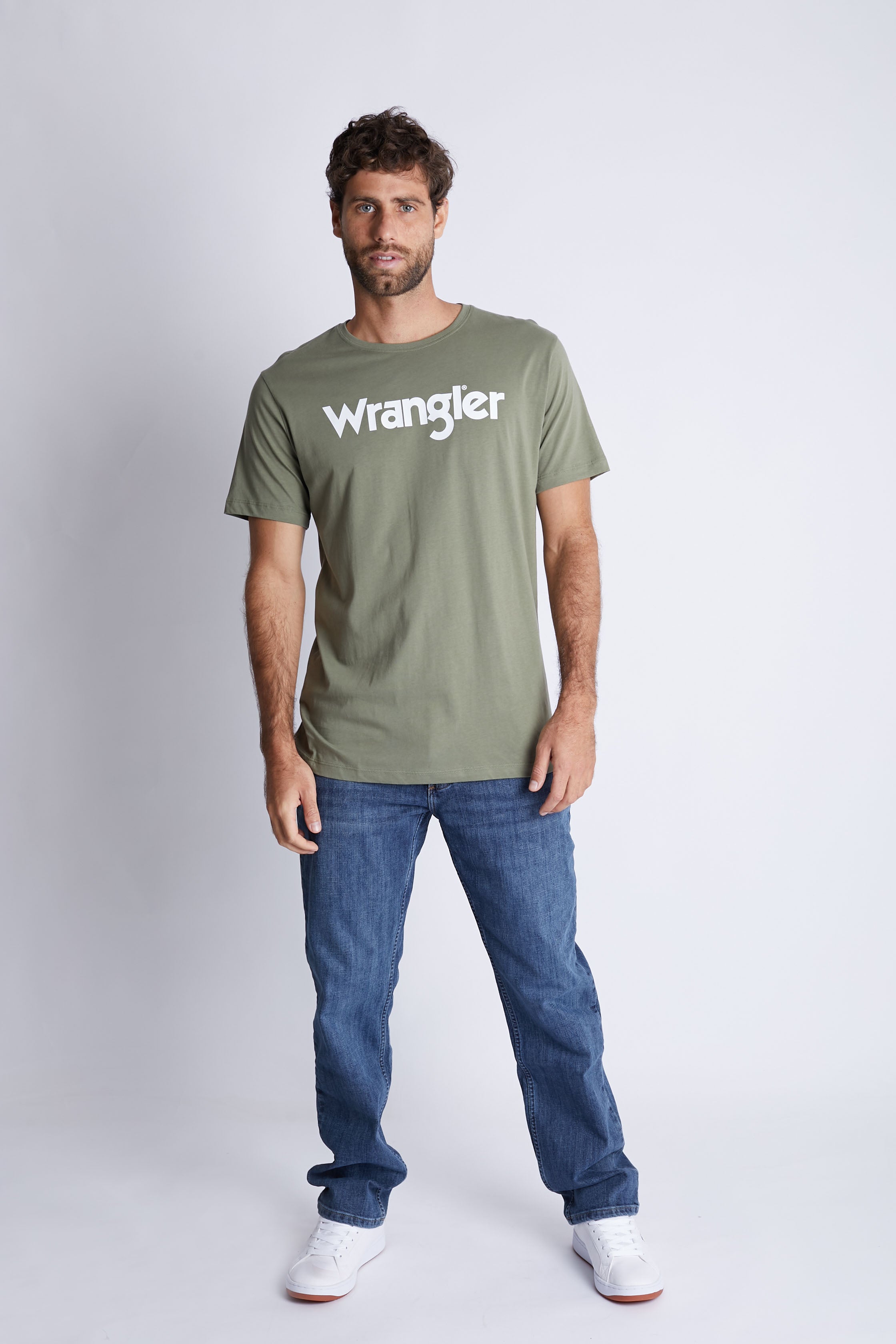 Polo para Hombre WRANGLER LOGO TEE Green