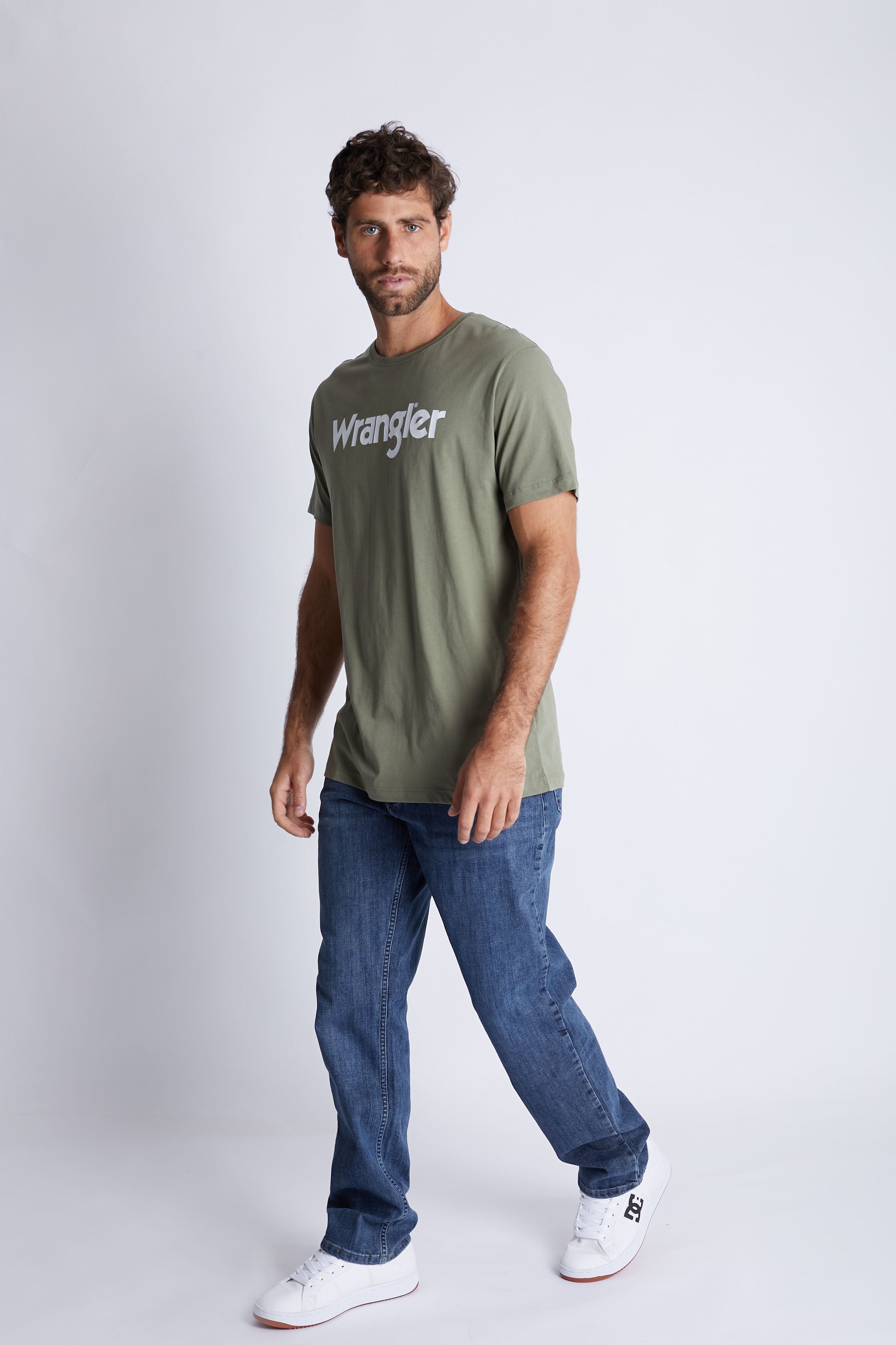 Polo para Hombre WRANGLER LOGO TEE Green