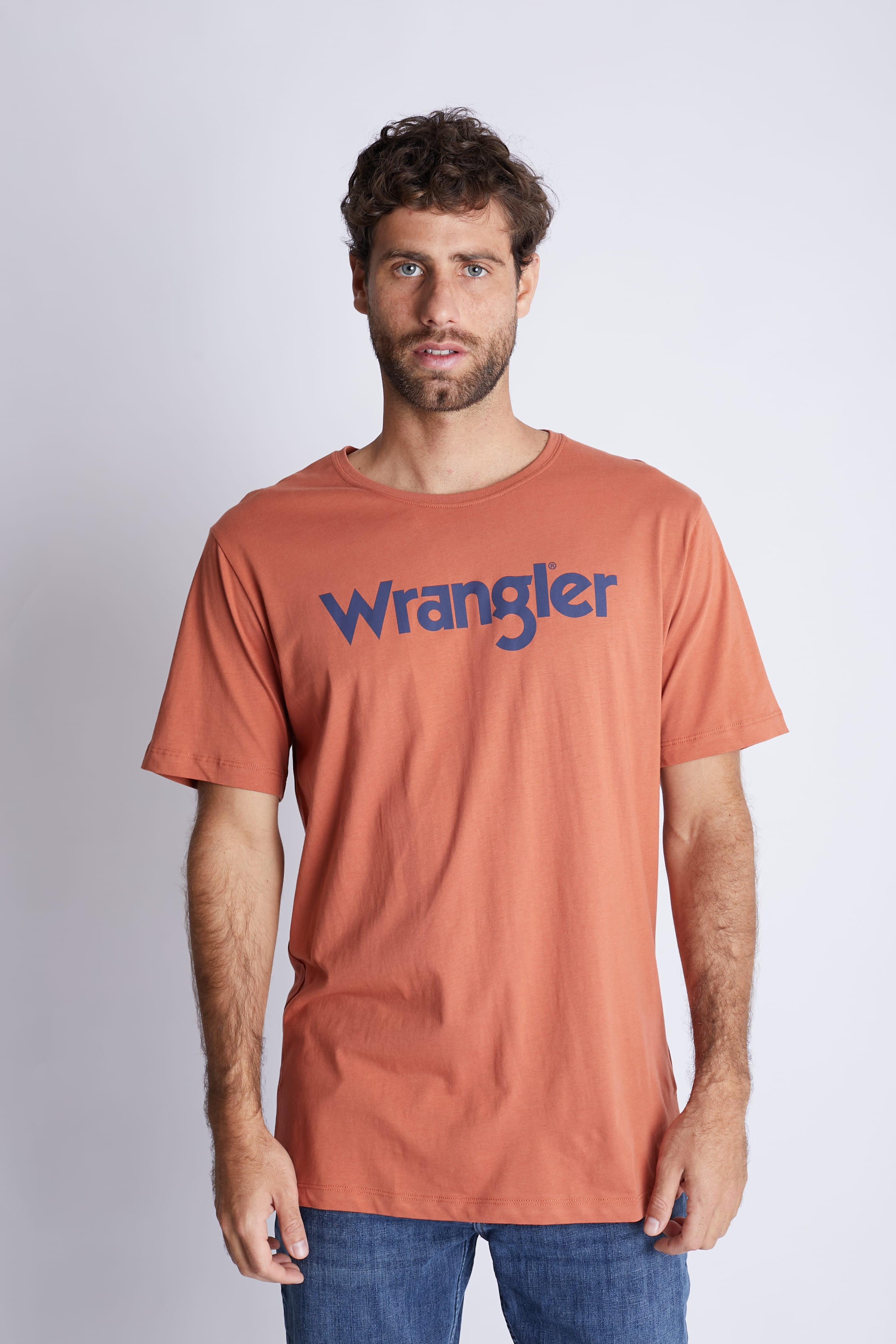 Polo para Hombre WRANGLER LOGO TEE ORA
