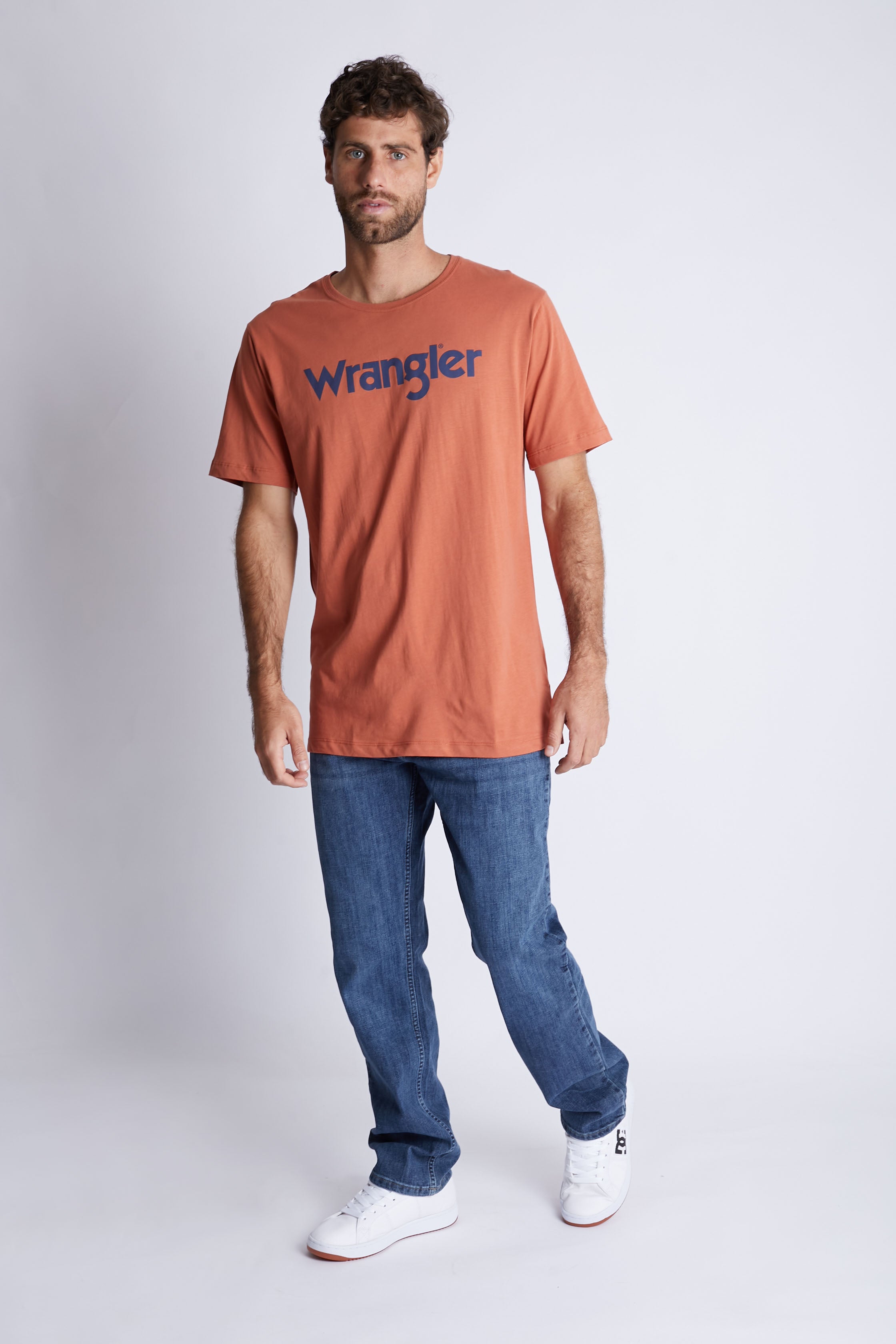 Polo para Hombre WRANGLER LOGO TEE ORA