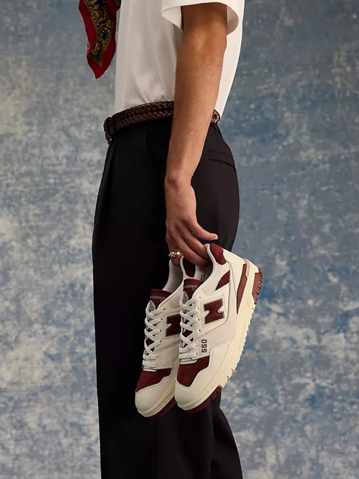 Zapatillas NEW BALANCE 550 Rojo