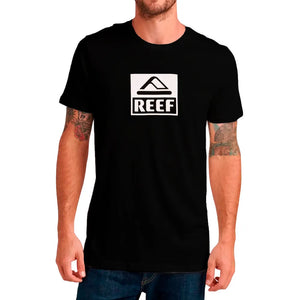 Polo para Hombre REEF CLASSIC REEF LOGO TEE BLK