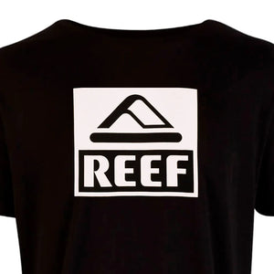 Polo para Hombre REEF CLASSIC REEF LOGO TEE BLK