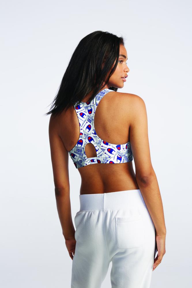 Sujetador deportivo para Mujer CHAMPION W 029 REISSUE BRA - PRINT 8M+