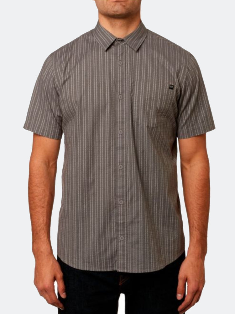 Camisa para Hombre FOX SHIRT SS BRANAM STRIPE 185