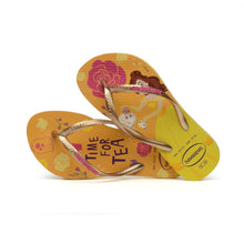 Cargar imagen en el visor de la galería, Sandalias para Niña HAVAIANAS BEACH KIDS SLIM PRINCESS 5974 8 años a más
