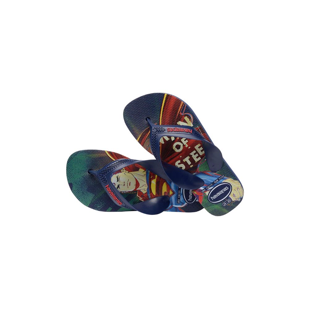 Sandalias para Niño HAVAIANAS 4130302 K MAX HEROIS FC 4368 8 años a más