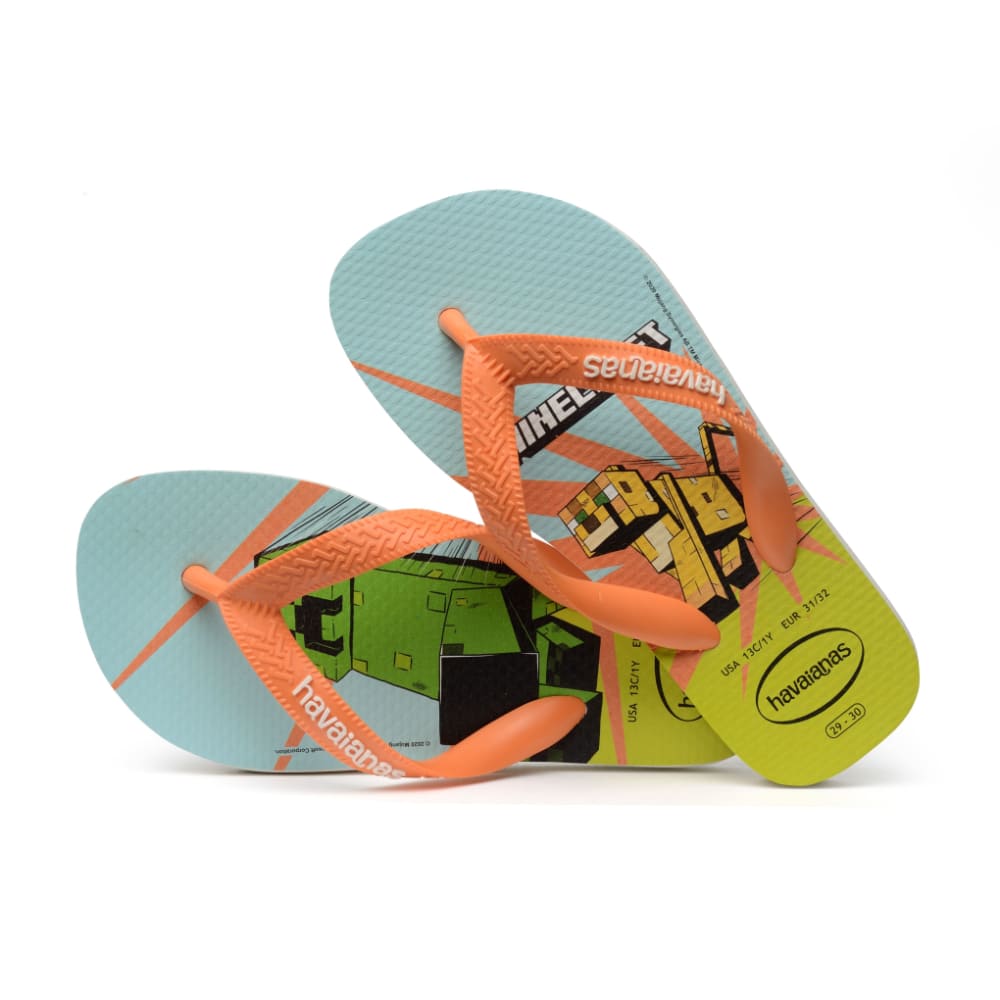 Sandalias para Niño HAVAIANAS BEACH KIDS MINECRAFT FC 2641 8 años a más