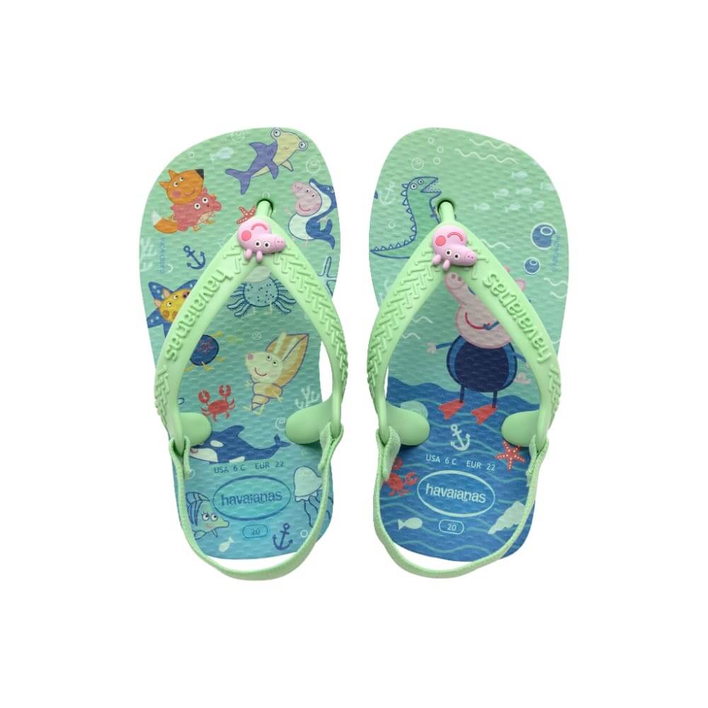 Sandalias para Niña HAVAIANAS BEACH N.BABY PEPPA PIG FC 6617 1 a 4 años
