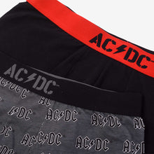 Cargar imagen en el visor de la galería, Boxer para Hombre AC/DC BOXER 2 PACK CALZONCILLOS AC/DC BLK
