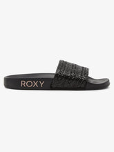 Cargar imagen en el visor de la galería, Sandalias para Mujer ROXY BEACH SLIPPY JUTE BLK
