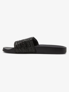 Sandalias para Mujer ROXY BEACH SLIPPY JUTE BLK