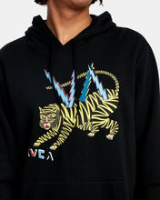 Cargar imagen en el visor de la galería, Polera para Hombre RVCA SIN ZIP LEINES HOODIE BLK
