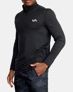 Polo para Hombre RVCA VENT SPRTVNTLSHALFZI BLK