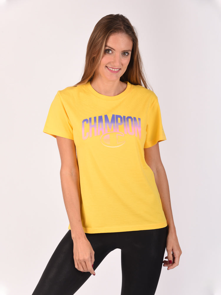 Polo para Mujer CHAMPION C-GT18H586415 CLASSIC TEE - OMBRE GRAPHIC MLV