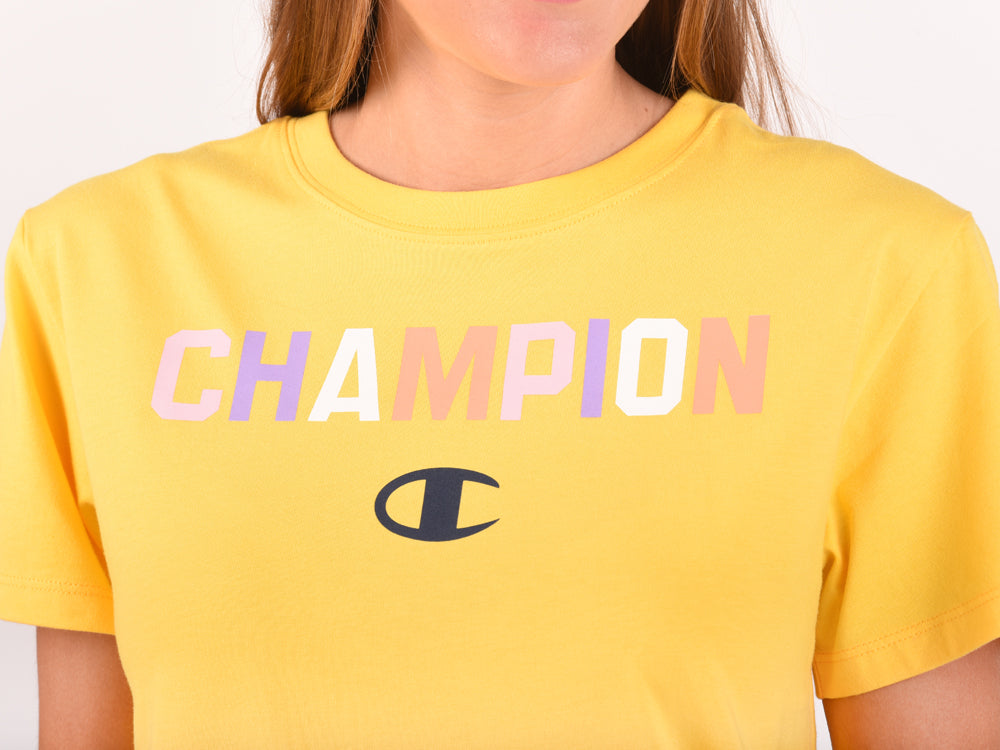 Polo para Mujer CHAMPION C-GT18HY08089 CLASSIC TEE - POP COLOR LOGO MLV