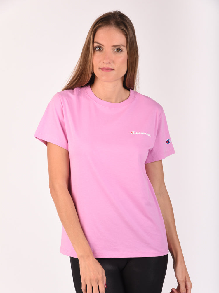 Polo para Mujer CHAMPION C-GT18HY08160 CLASSIC TEE - SCRIPT LOGO RC7