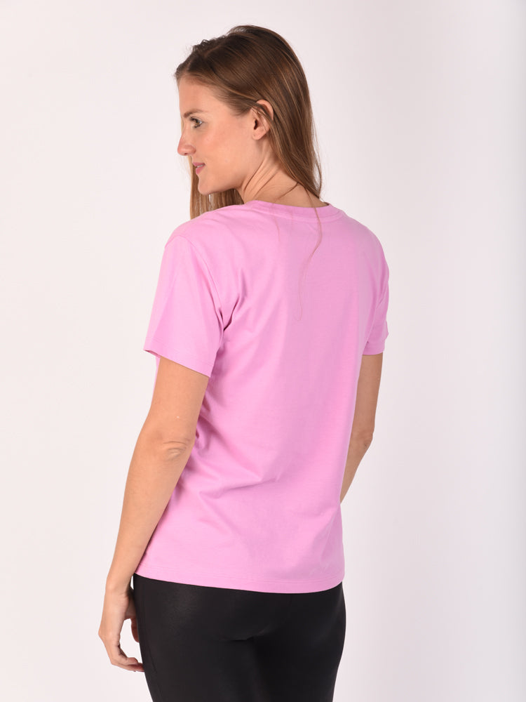 Polo para Mujer CHAMPION C-GT18HY08160 CLASSIC TEE - SCRIPT LOGO RC7