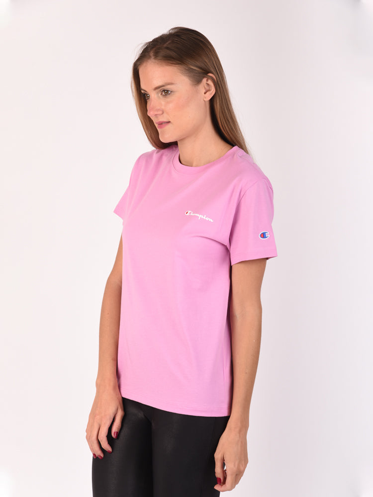 Polo para Mujer CHAMPION C-GT18HY08160 CLASSIC TEE - SCRIPT LOGO RC7