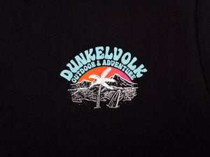 Polo para Hombre Dunkelvolk CLASSIC CAMPING DAY NEGRO