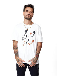 Polo para Hombre Dunkelvolk CLASSIC JACOBO TEE FISH BLNC