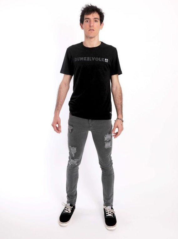 Jean para Hombre Dunkelvolk SKINNY TAMARINDO GRI