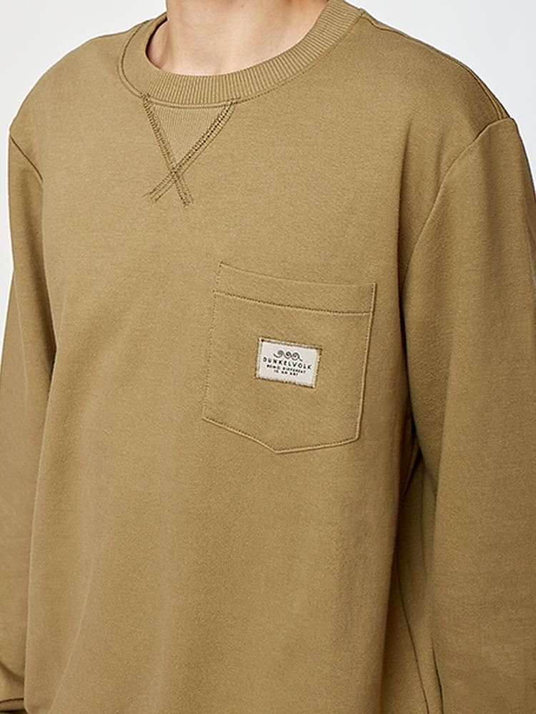 Polera para Hombre Dunkelvolk CREW NECK SUGAR POCKET GZH0