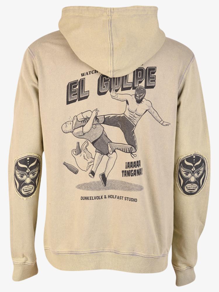 Polera para Hombre Dunkelvolk SIN ZIP EMILIO WASHED GUN