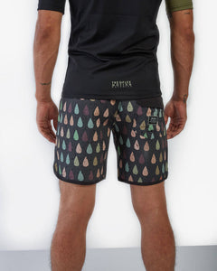 Lycra para Hombre Dunkelvolk LYCRA SS COSTA MIX BK-GR