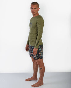 Lycra para Hombre Dunkelvolk LYCRA LS DBARREL GREE