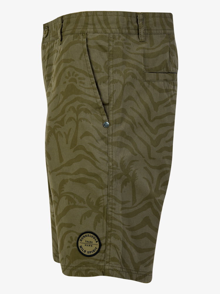 Short para Hombre Dunkelvolk SHORT FULL PRINT ZEBRA 18" BRW