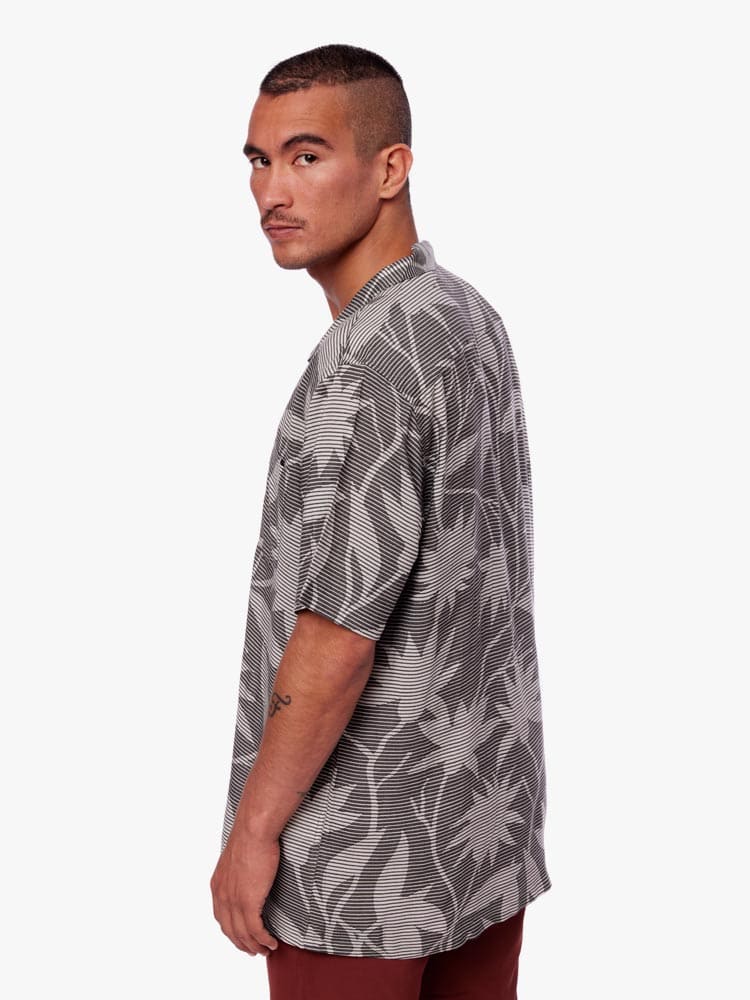 Camisa para Hombre Dunkelvolk HAWAIIAN DISTORTION HAWAIIAN SHIRT GRN