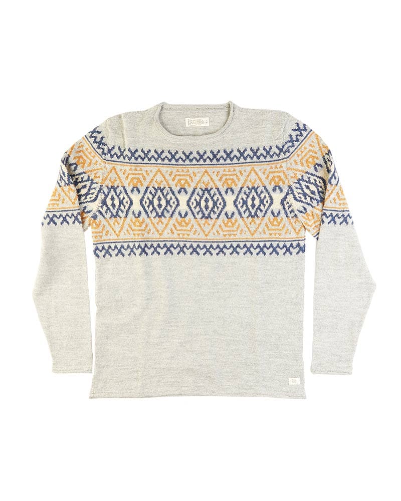 Chompa para Hombre Dunkelvolk CREW NECK CHASKA ALPACA GRI