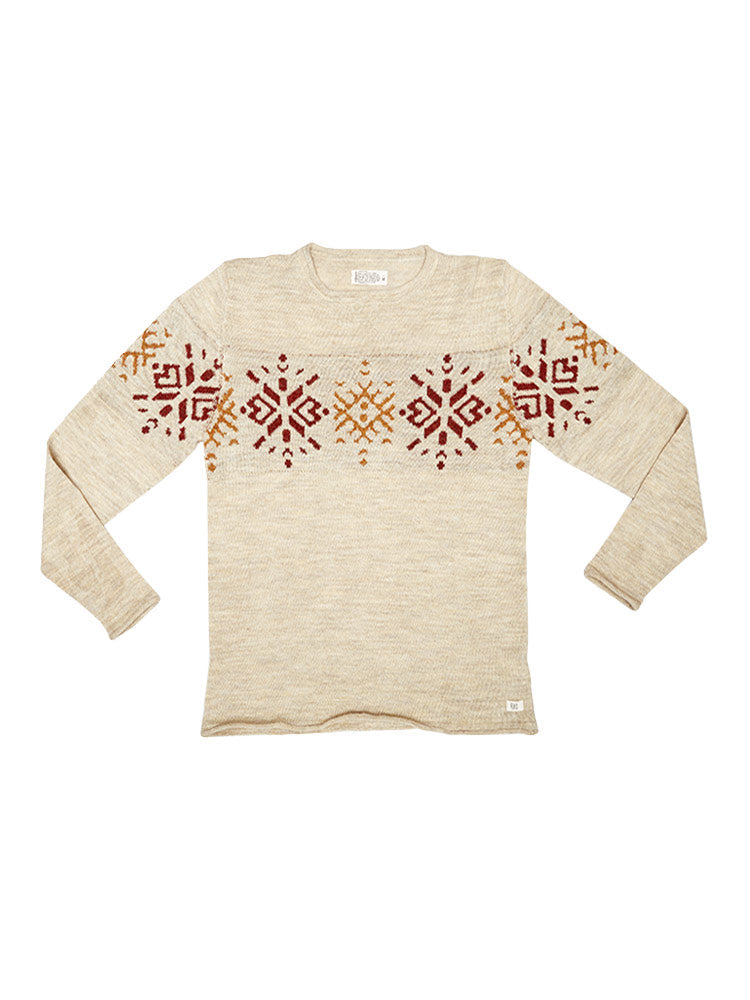 Chompa para Hombre Dunkelvolk CREW NECK PAPATIKA ALPACA NAT