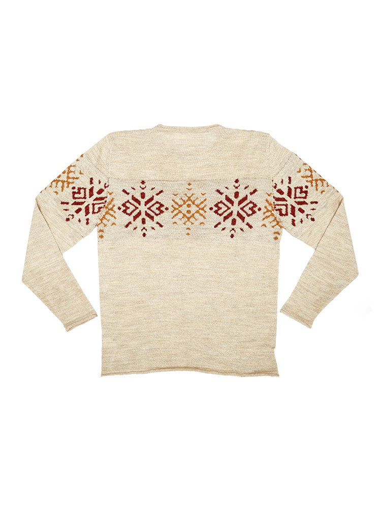 Chompa para Hombre Dunkelvolk CREW NECK PAPATIKA ALPACA NAT