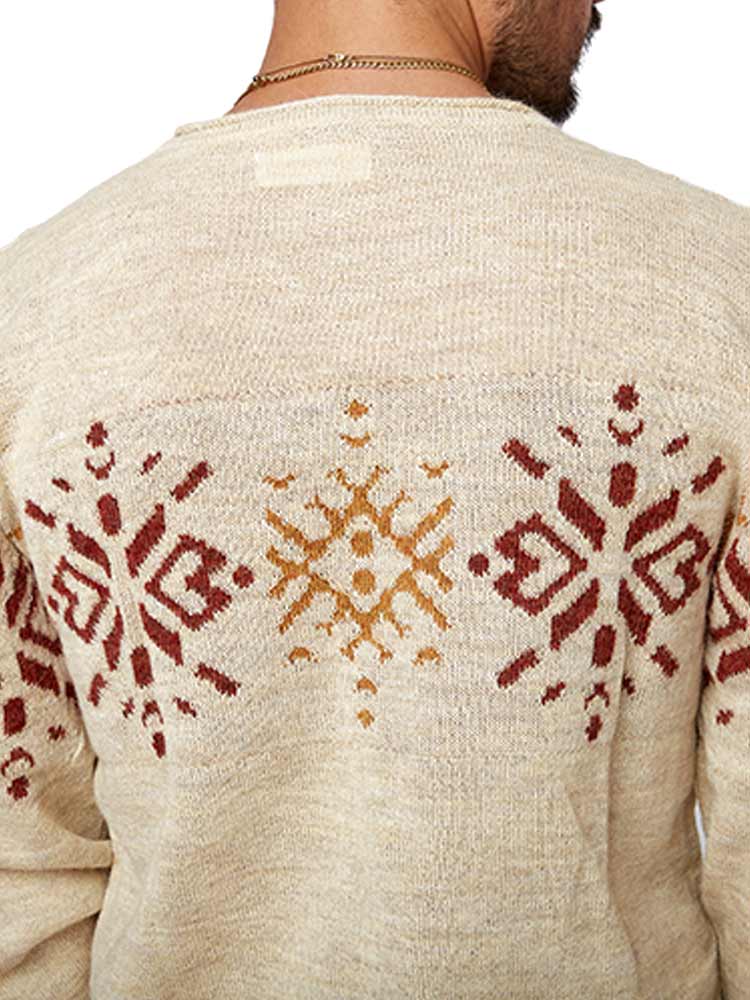 Chompa para Hombre Dunkelvolk CREW NECK PAPATIKA ALPACA NAT