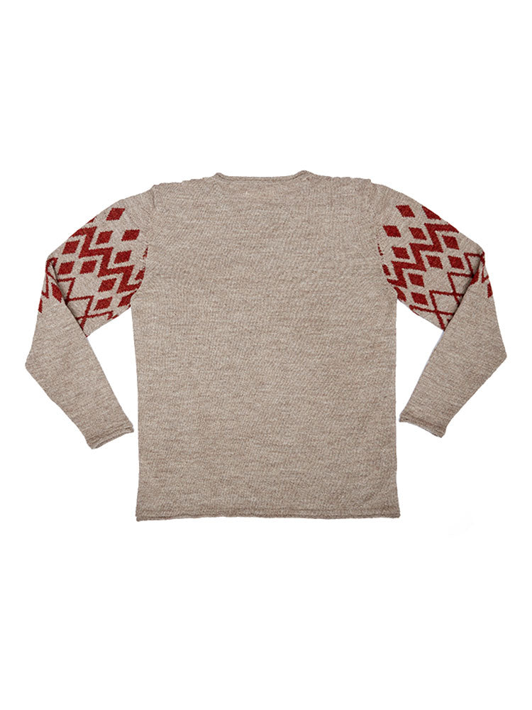 Chompa para Hombre Dunkelvolk CREW NECK PISAC ALPACA BEI