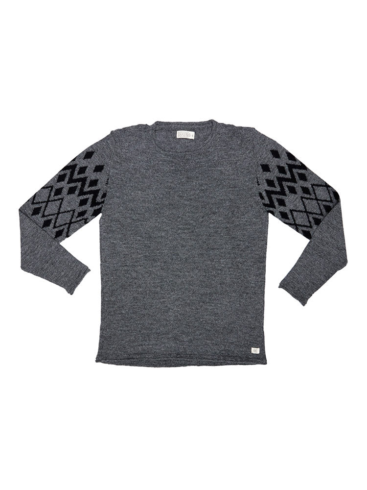 Chompa para Hombre Dunkelvolk CREW NECK PISAC ALPACA GRI